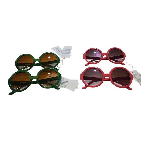 Janie and Jack Other - Janie and jack sunglasses kids size 4 and up pink amd green